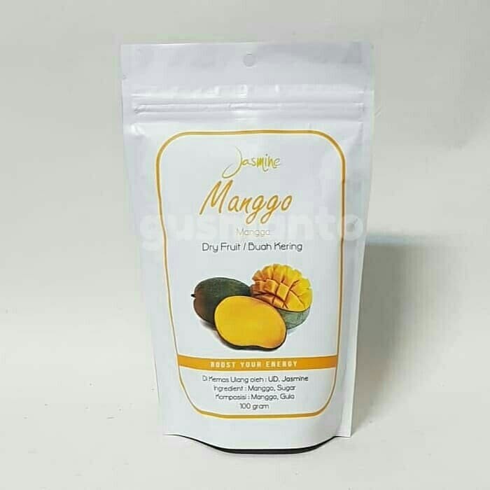 

Buah Kering - Jasmine Manggo Dry Fruit 100G Manisan Buah Mangga Kering 100Gr
