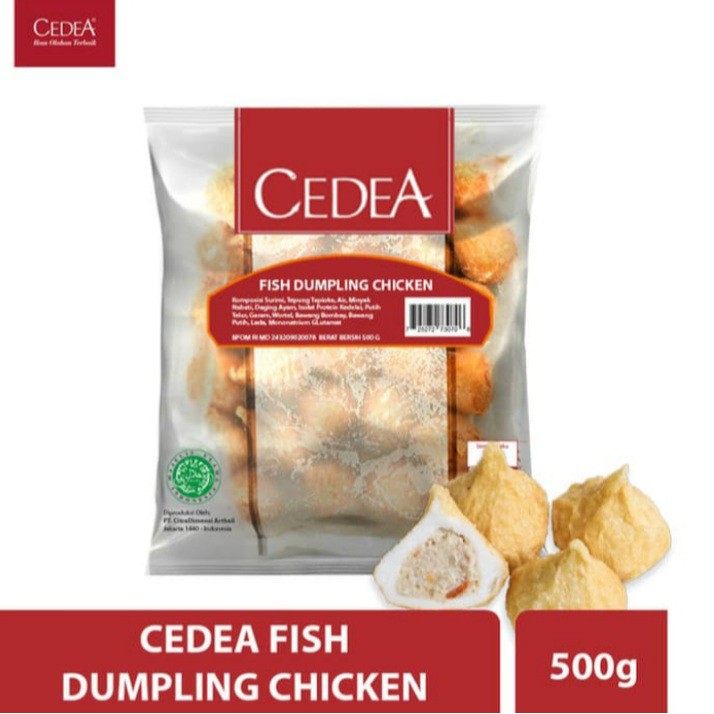 Cedea Fish Dumpling Chicken 500gr