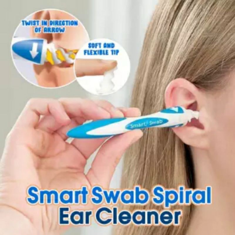 SMART SWAB EAR CLEANER KOREK KUPING SPIRAL PEMBERSIH TELINGA