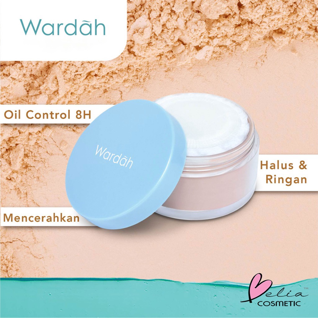 ❤ BELIA ❤ Wardah Lightening Matte Loose Powder 20g ( bedak tabur wardah )