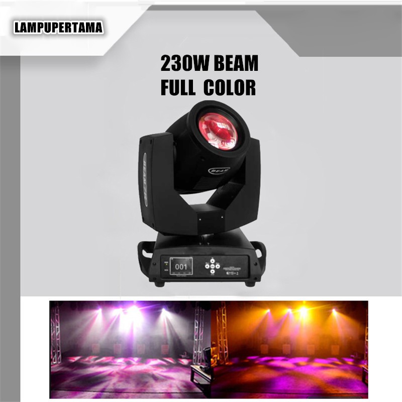LAMPU BEAM 230 MOVING HEAD LIGHT FULL COLOR