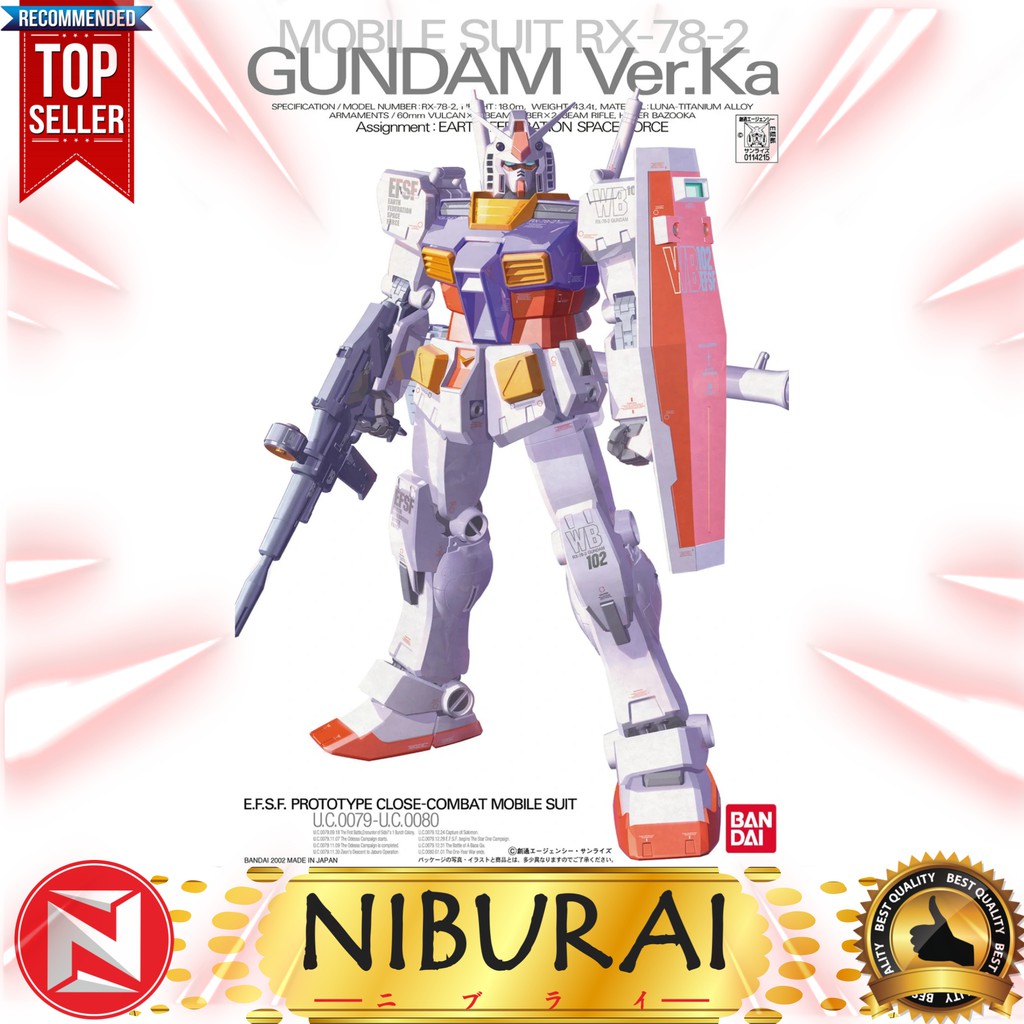 1/100 MG RX 78 2 Gundam Ver Ka