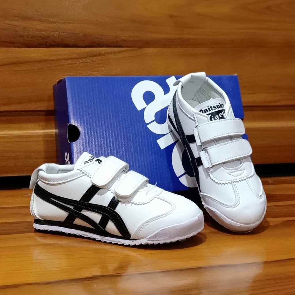 Sepatu anak Sneakers Termurah Terbaru Fasion Import olahraga Tk navy Putih laki laki &amp; Perempuan COD