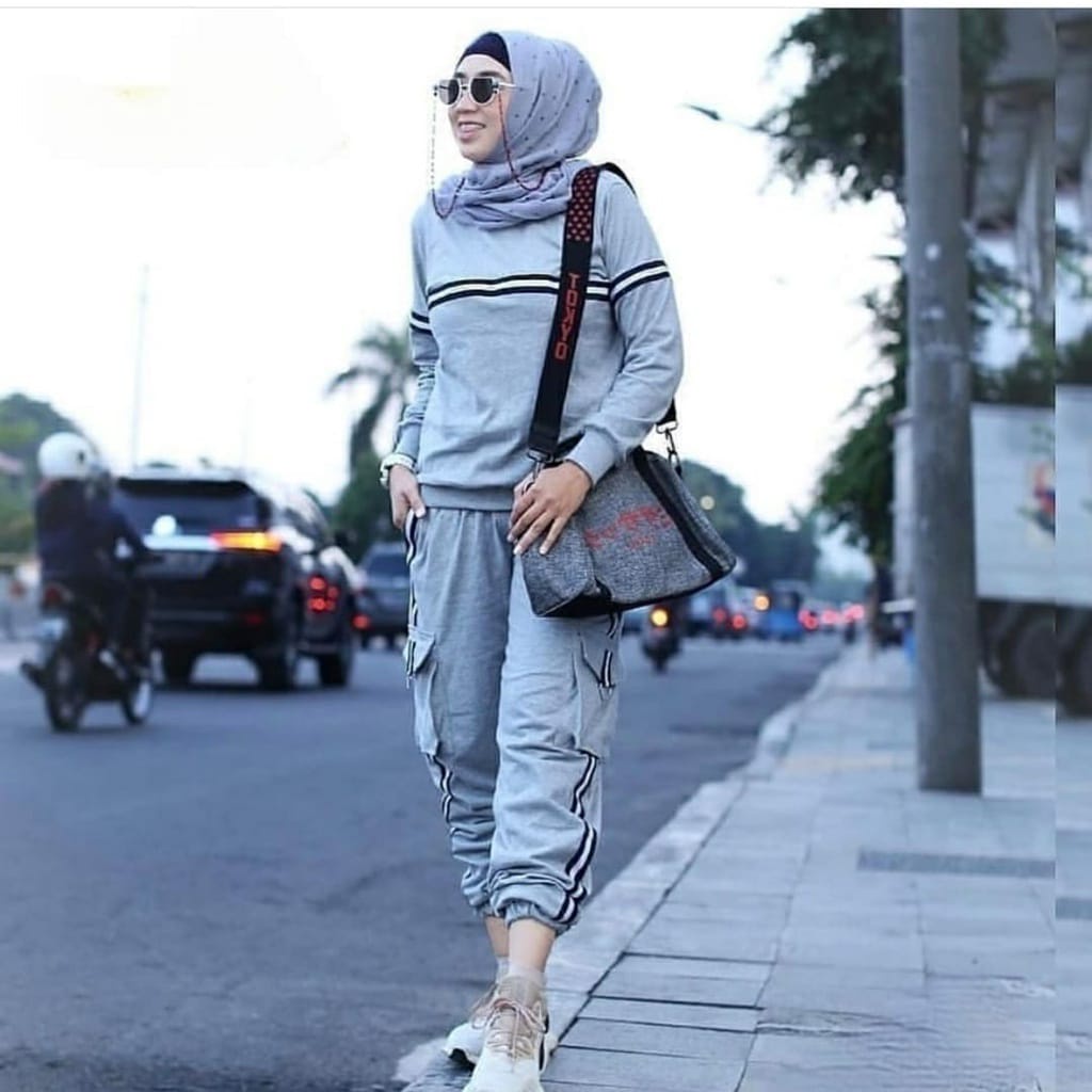 Modis | Setelan Jumbo Icis | Setelan Lengan Panjang | Baju Stelan Training Big Size | Baju Stelan Ka