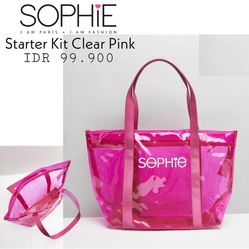 Tas Transparant Sophie Martin Tas Sophie Paris Tote Bag Sophie Martin Sophie Paris Promo Murah