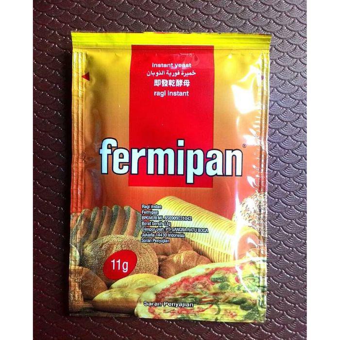 

Fermipan / Ragi Instant (Instan Yeast) sachet 11gr BERKUALITAS