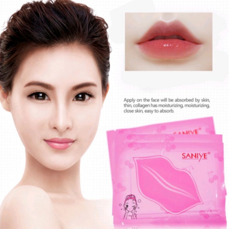 Masker Bibir Lip Mask Collagen Nourish