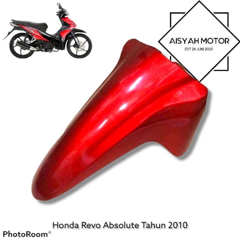 Spakbor Depan Honda Revo Absolute Warna Merah Marun Tahun 2010