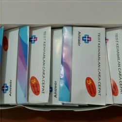 HCG urine test cassetle answer / alat tes kehamilan / Tespek answer / strip tes kehamilan answer / test peck answer / alat tes kehamilan answer isi 25pcs