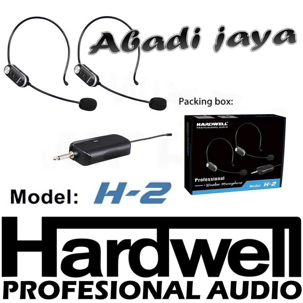 mic hardwell h-2 2bh mic headset ORYGINAL hardwell h2 h 2
