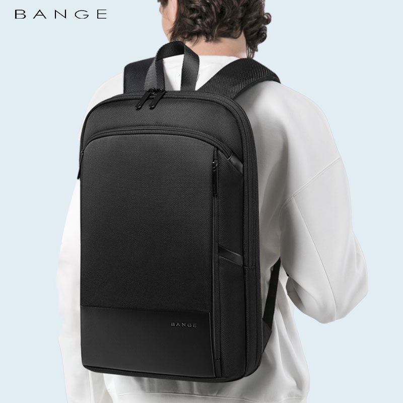 Tas Bange BG77115 Plus Bag Slim Backpack Pria Ransel Laptop 17&quot; Inch