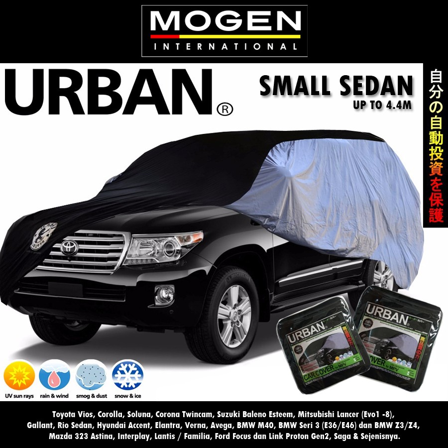 Body Cover / Sarung Mobil URBAN SMALL SEDAN / Mobil Putih Baleno Vios Sedan