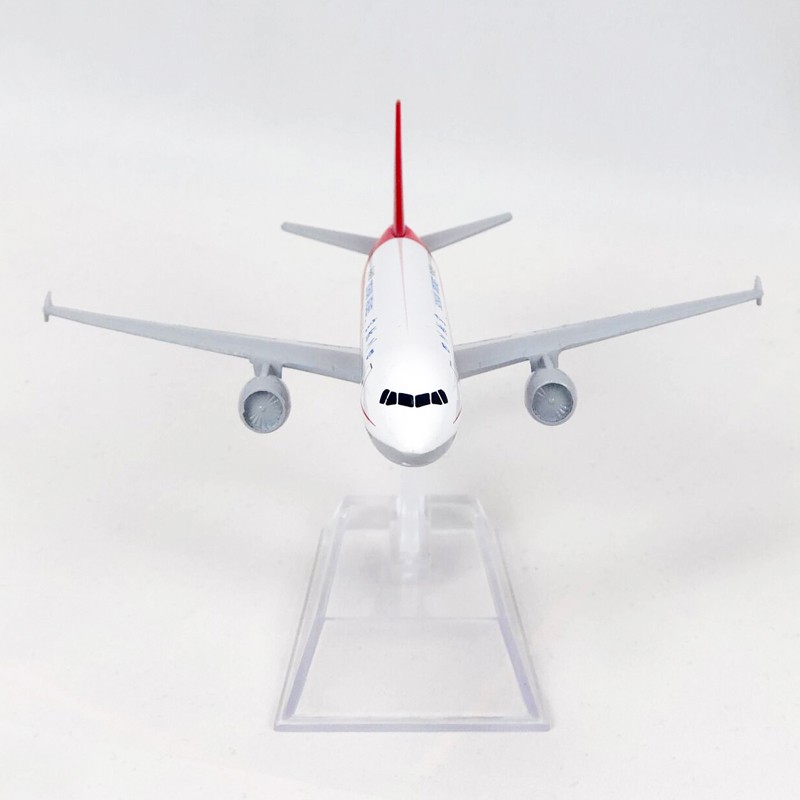 Miniatur Diecast Pesawat Terbang Sichuan Airbus A320 Bahan Metal Ukuran 16cm 20cm