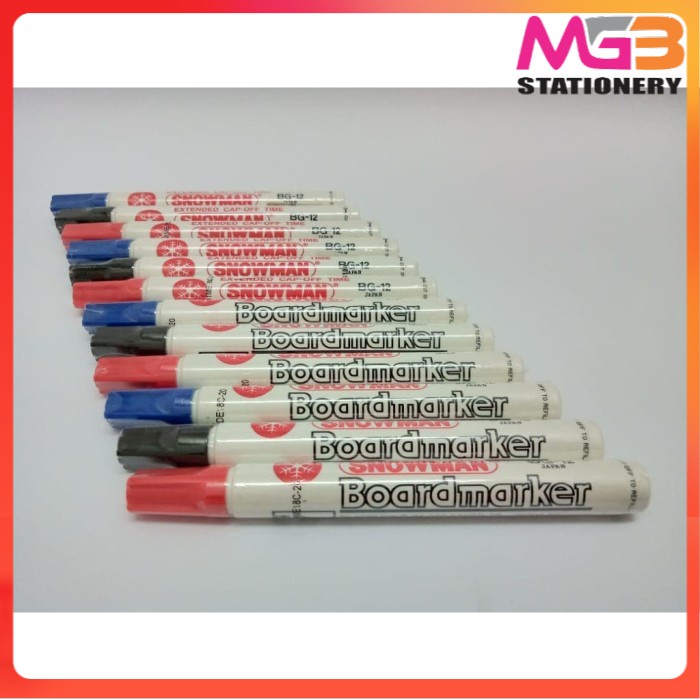

Spidol Snowman Boardmarker BG-12 - MGB