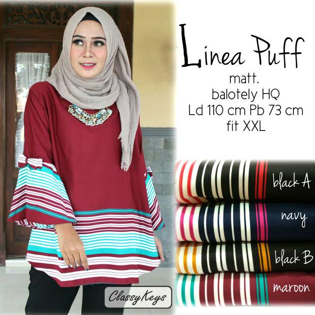 LINEA PUFF JUMBO BIGSIZE XXL XXXL