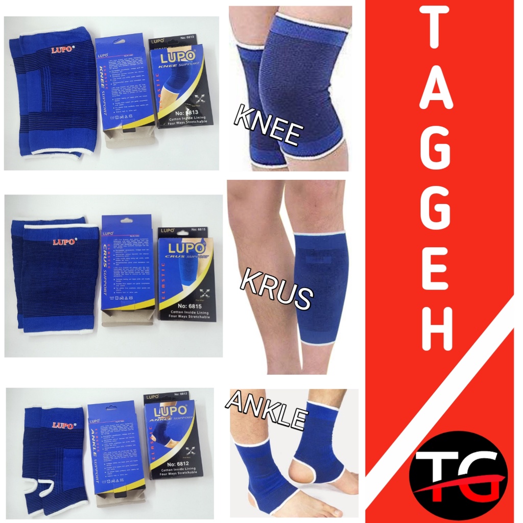 ATRIBUT PELINDUNG/PENYANGGA OLAHRAGA | KNEE SUPORT | ANKLE SUPORT | CRUS SUPORT