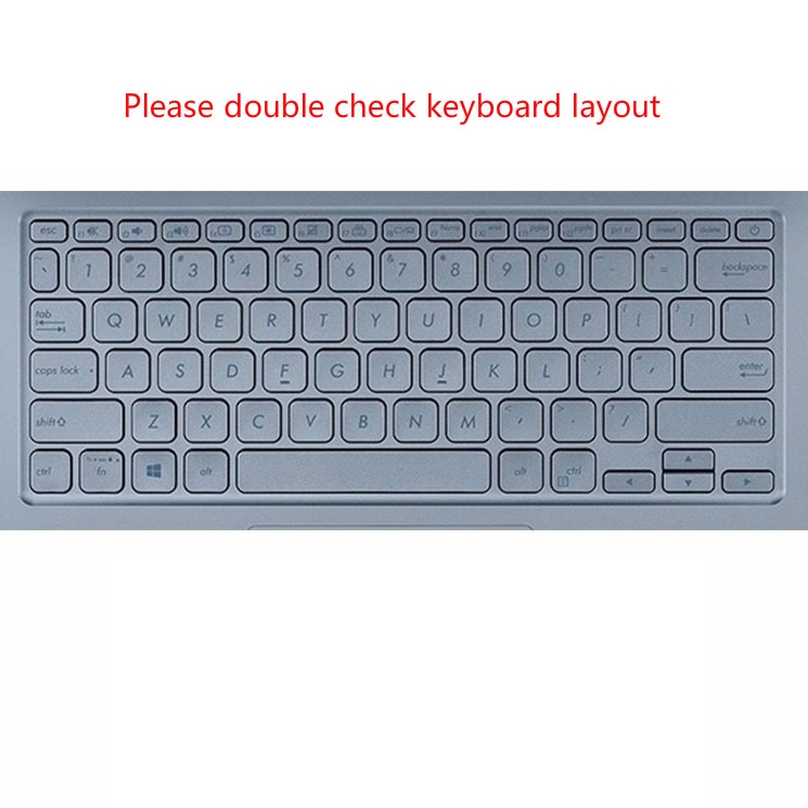 Cover Pelindung Keyboard Bahan Silikon Ultra Tipis Untuk Asus Y406U Adol 14 Inch Vivobook S14 Vivobook 14 M409D A409J A416J A412D A409M M409B A412FL A416M X409 X409DA X409MA A409F X412 Y406U A412D M415D