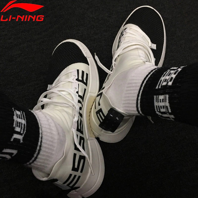 Sepatu basket laki-laki Li-Ning Men ESSENCE 2.0 WS Basketball Shoes Mono Yarn Wearable LiNing