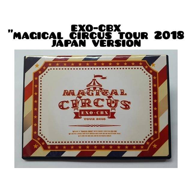 DVD KPOP EXO CBX MAGICAL CIRCUS 2018