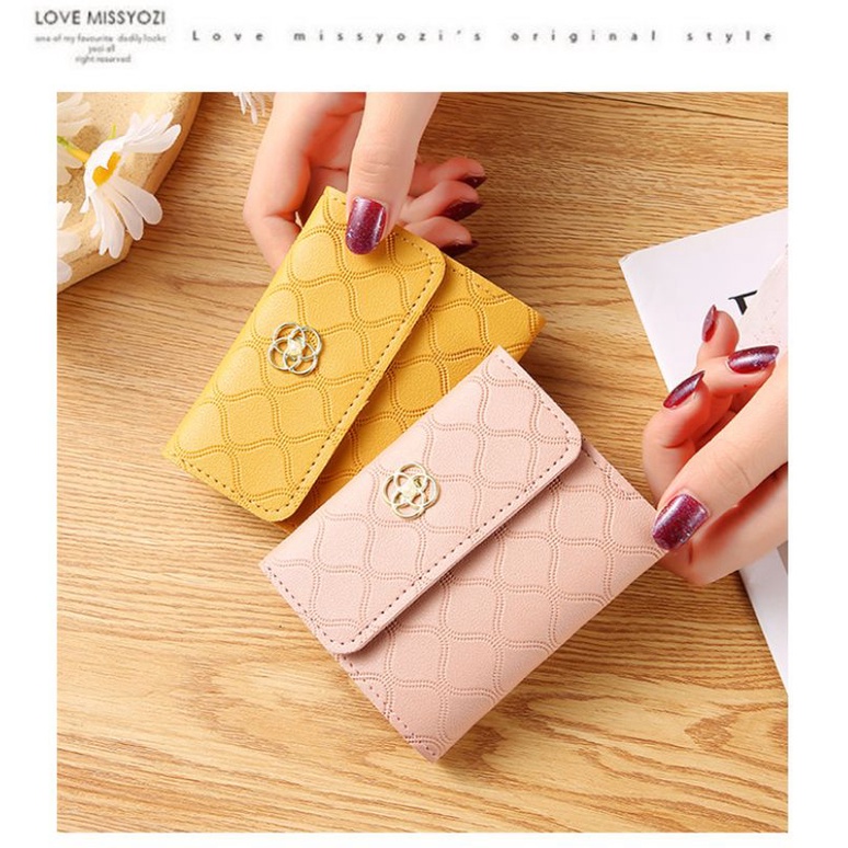 EV D 2212 Dompet Lipat Mini Wanita Korea / Dompet lipat Murah