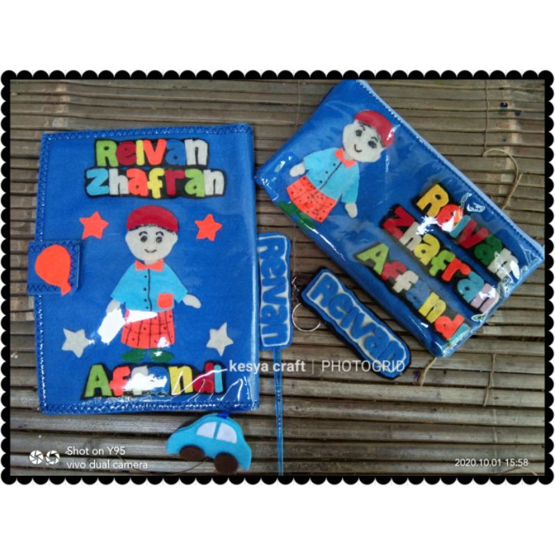 

set sampul dan tempat pensil
