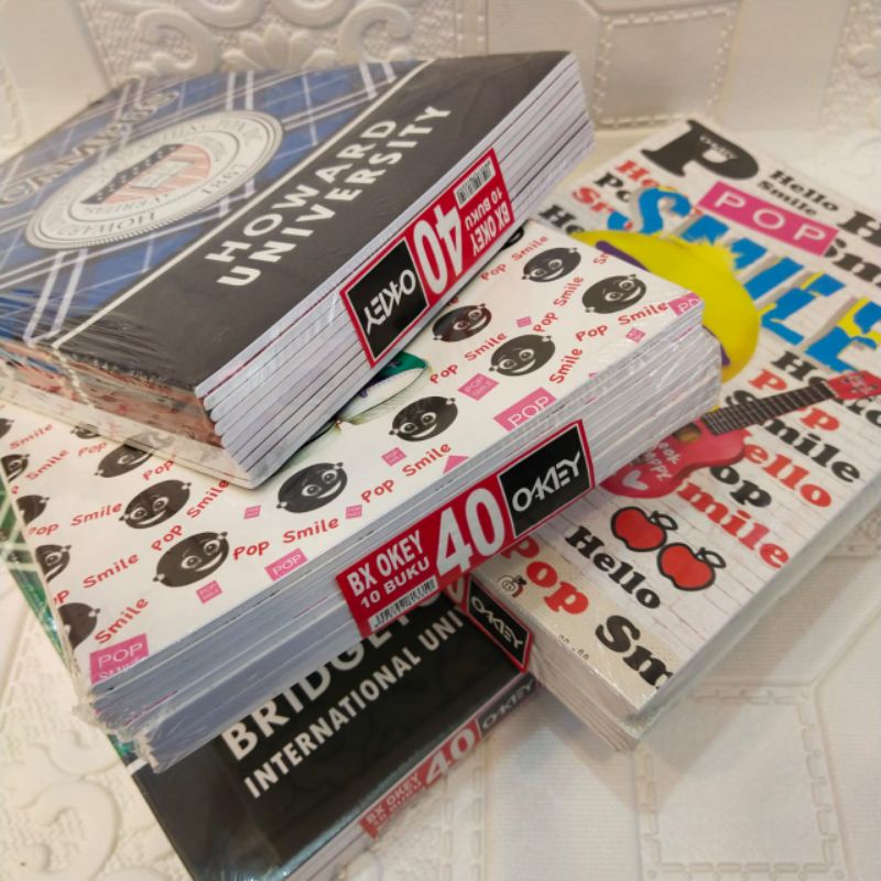 

BUKU OKEY ISI 10 BUKU 40 LEMBAR