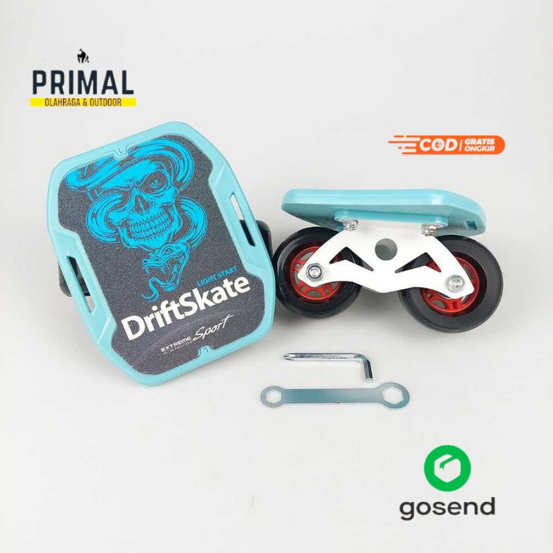 Papan hanyut Twolions ABS Untuk Freeline Skates Freeline Melayang Sepatu Antislip Rol Jalan