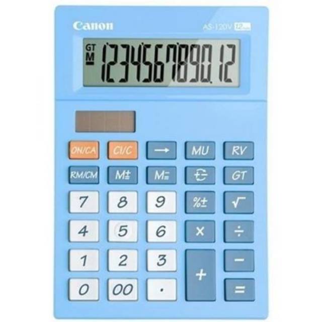 

CANON Kalkulator AS 120V Blue