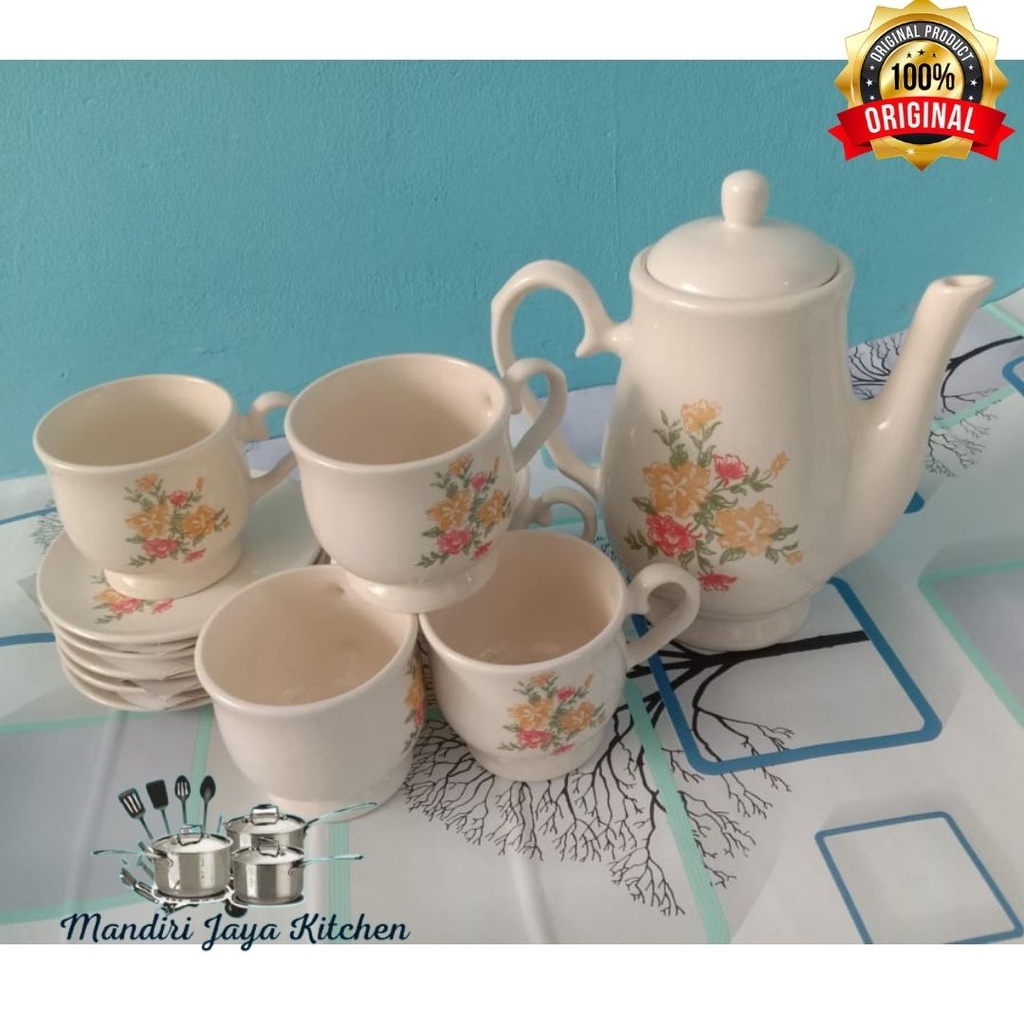 Tea Set + Teko Vitalia 12 pcs