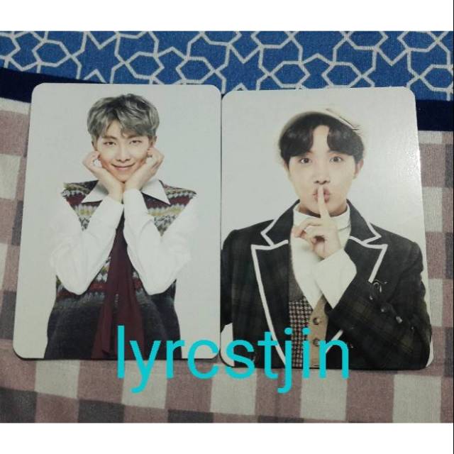 BTS 5th Muster Mini Photocard (PC) RM, J-hope