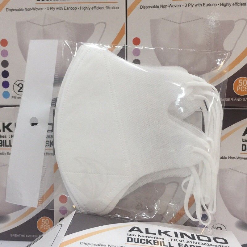 DUCKBILL ECER ALKINDO CAREION PER 5 PCS / PER 10 PCS