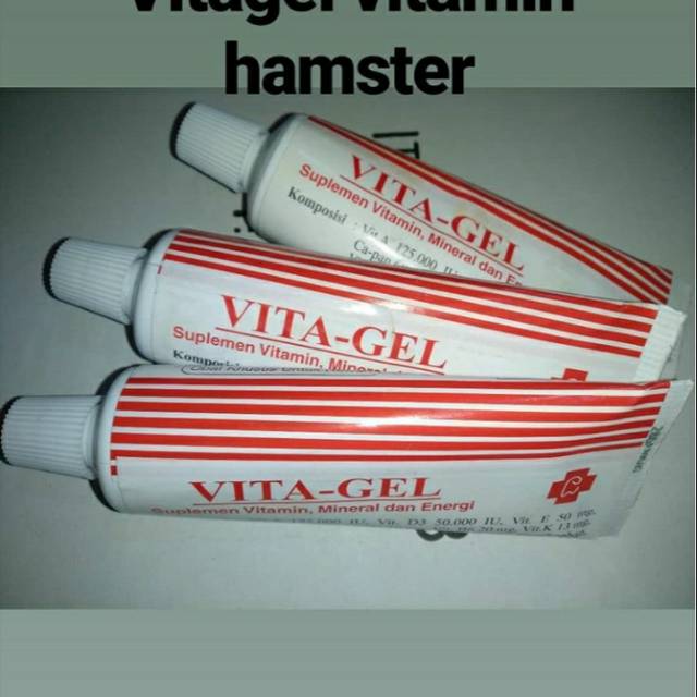 Vitagel / Vita gel vitamin hamster gerbil kucing anjing