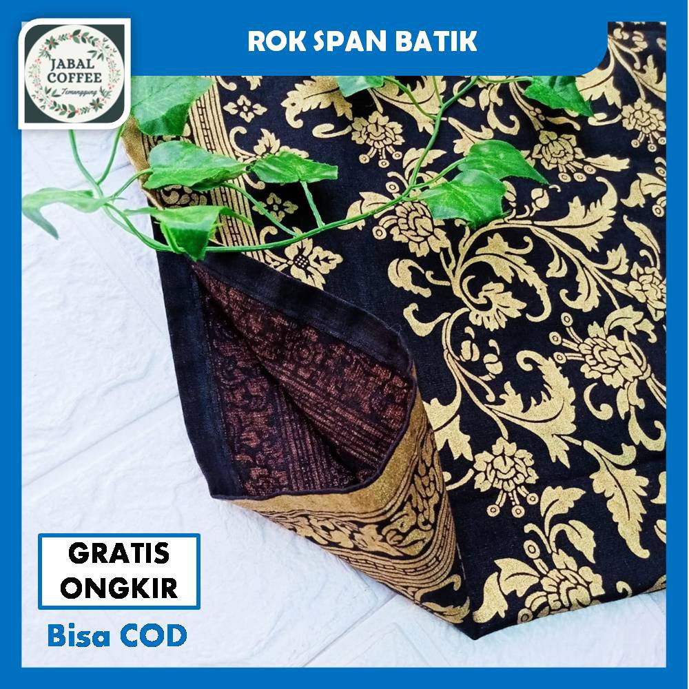 Rok Anak Perempuan Panjang / Rok Anak 10 - 14 Tahun / Rok Span Batik Anak Tanggung