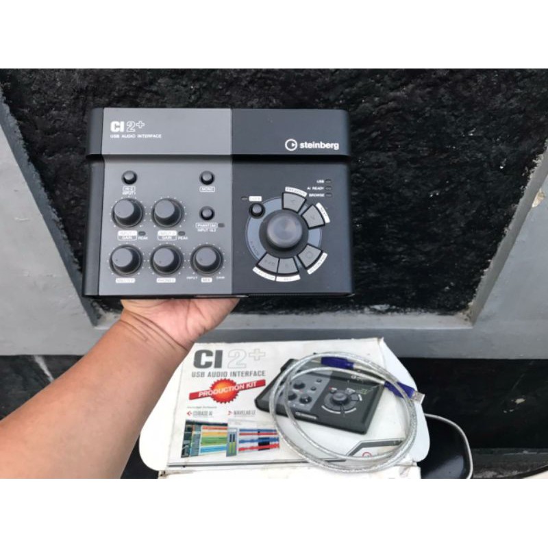 Soundcard Recording Steinberg CI2+ by Yamaha mulus