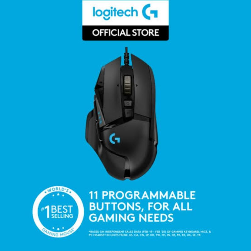 Mouse Gaming Logitech G502 Hero