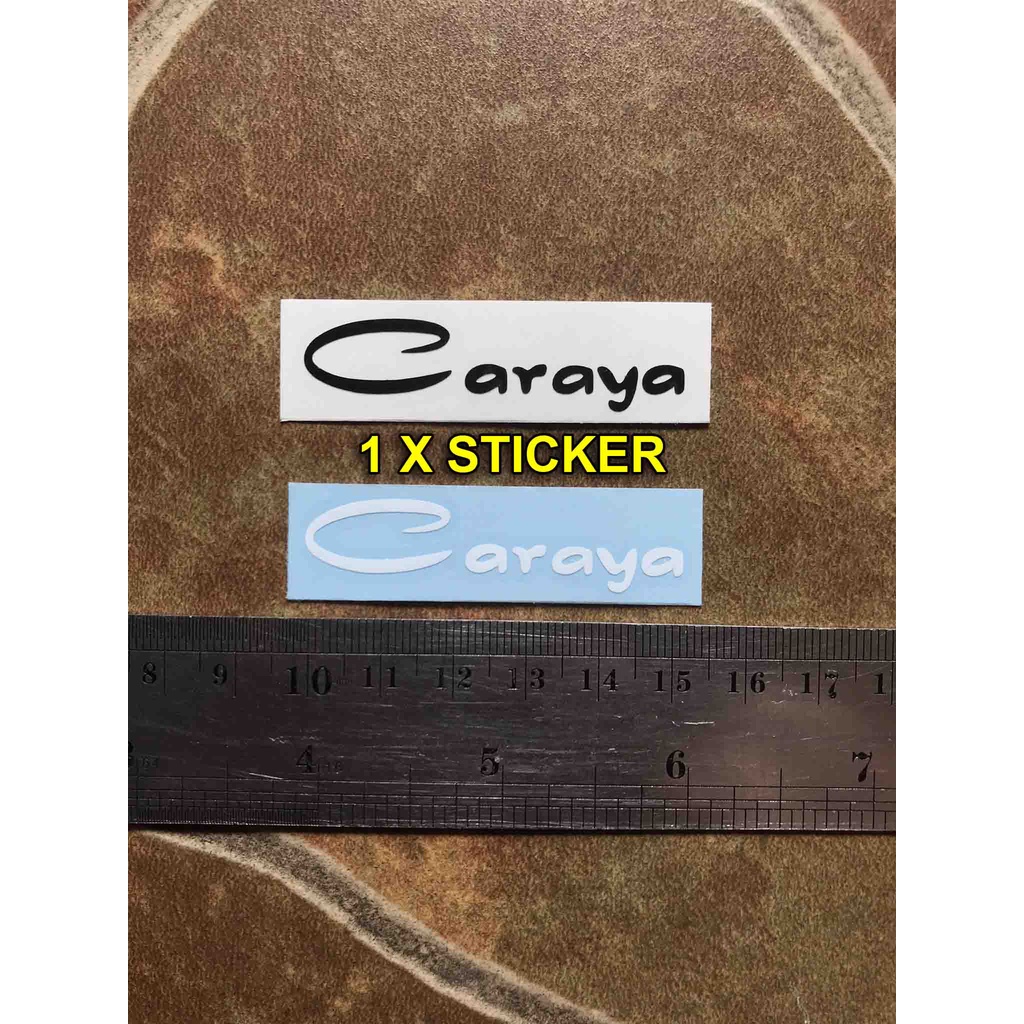 

Gitar Caraya Sticker Tempel Headstock Akustik Elektrik String Ukulele Bass Custom Deluxe Classic Vintage Modern Superstrat Model Lespaul Strato Tele