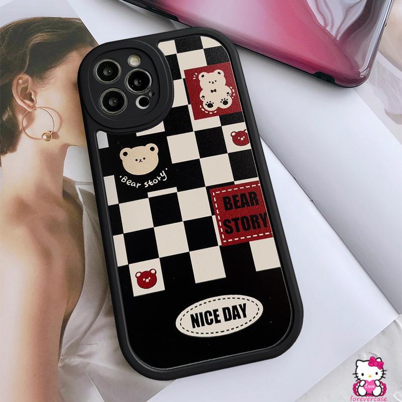 Soft Case TPU Kartun Beruang Cover Samsung A23 A33 A03s A02s A03 A13 A32 A53 A50 A50s A12 A30s A21s M23 A22 M22 A73 5G A51 A50s A11 A52 A5S A32S A11