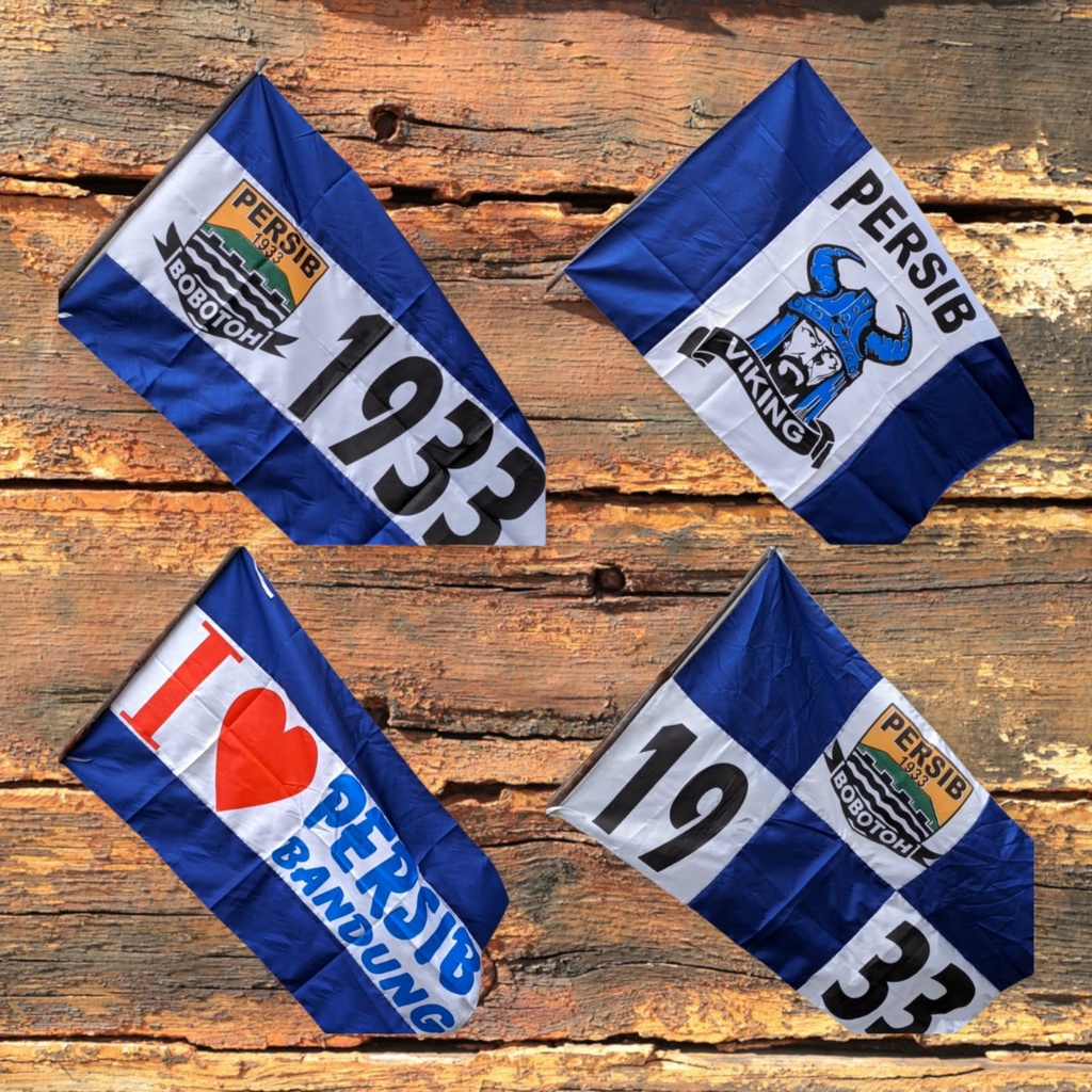 Bendera viking persib terbaru 100x40cm