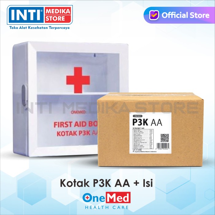 Onemed - Kotak P3K Isi Isi Kotak P3K Kotak P3K + Isi #98