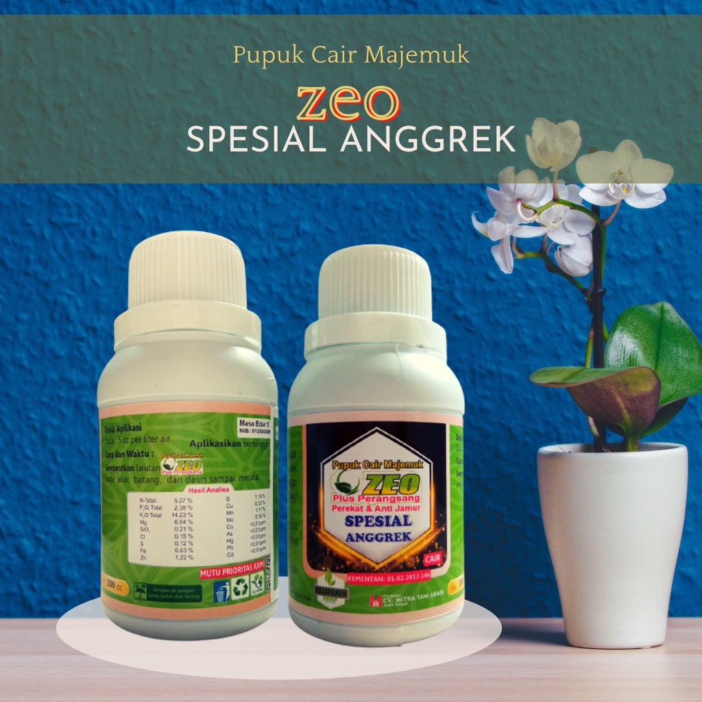 Pupuk ZEO Anggrek pupuk anggrek alami pupuk anggrek agar cepat berbunga pupuk anggrek dekastar penum