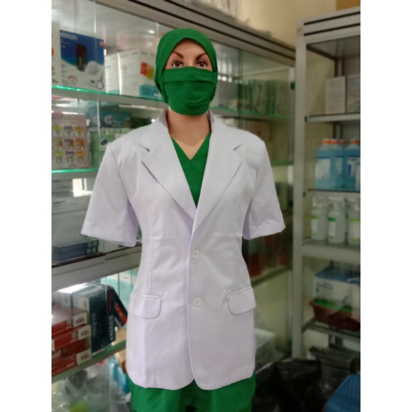 Baju Dokter / Jas Dokter / SNELI  / Lengan Panjang / Lengan Pendek WANITA / PRIA