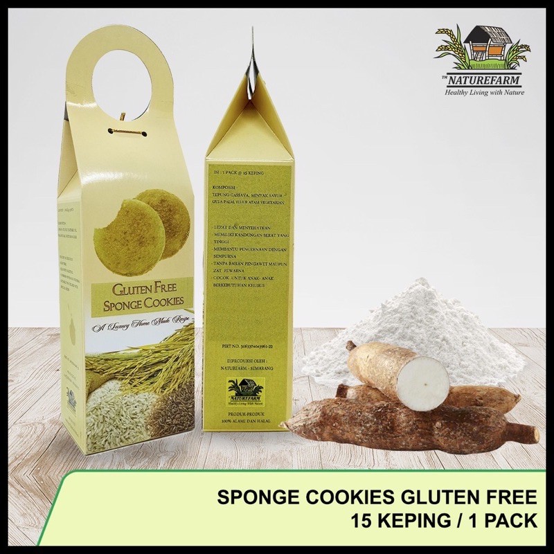 

Biskuit Spon Gluten Free 150 gr