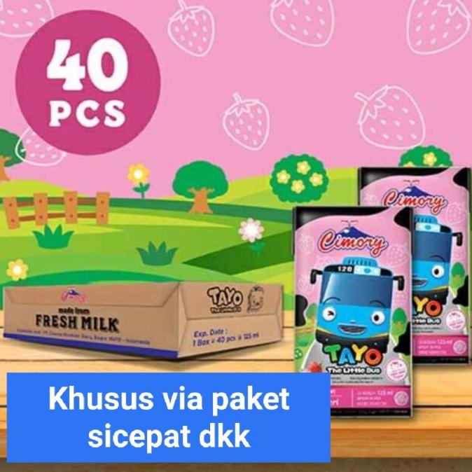 

(BISA COD) Cimory uht milk 125 ml isi 40 pcs PRODUK TERBATAS Kode 978
