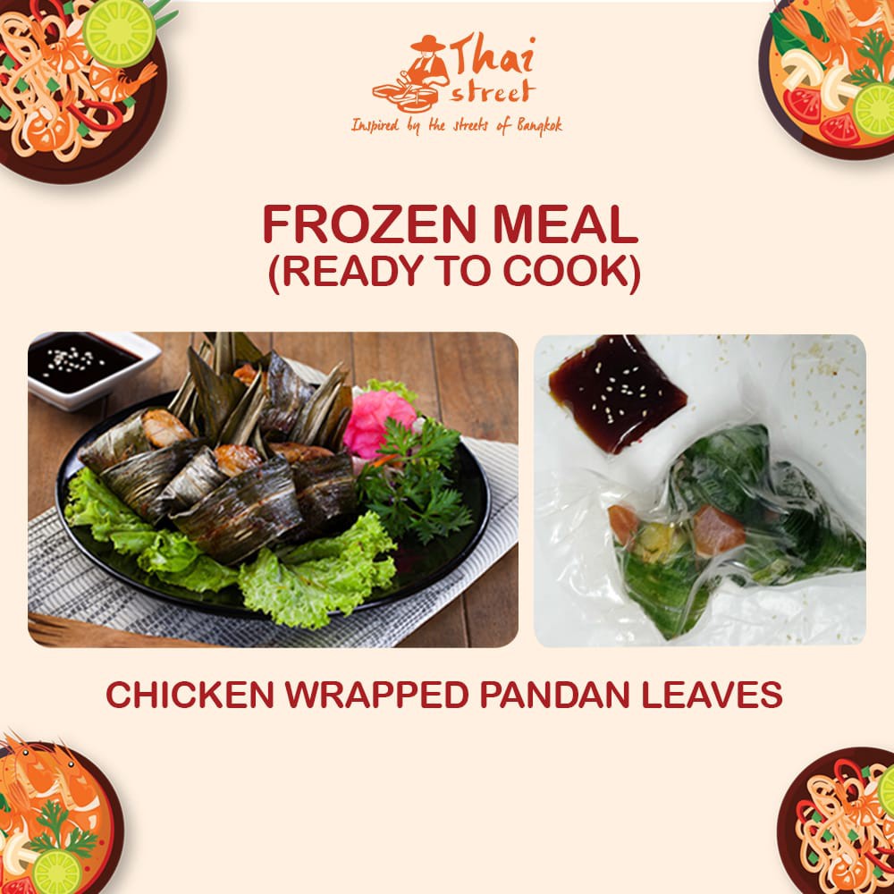 

Chicken Wrapped Pandan Leaves