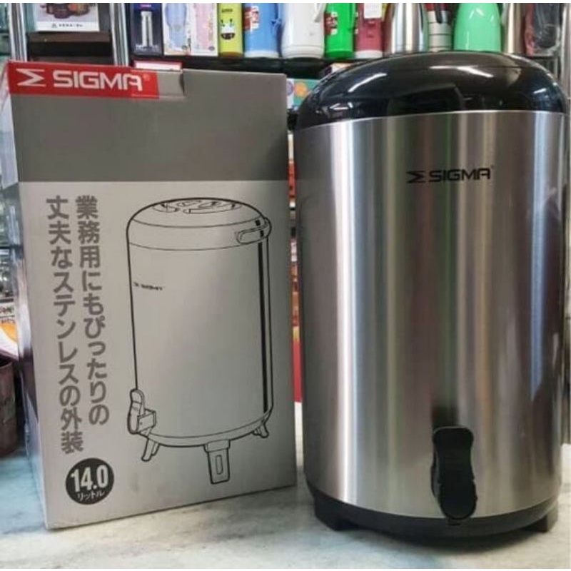 Drink jar stainless sigma 14 liter