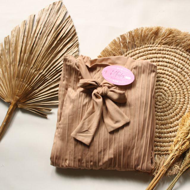 GAMIS PLISKET PITA MAYUNG JUMBO/ GAUDI  LONG DRESS PLISKET/ GAMIS DASI-Coksu