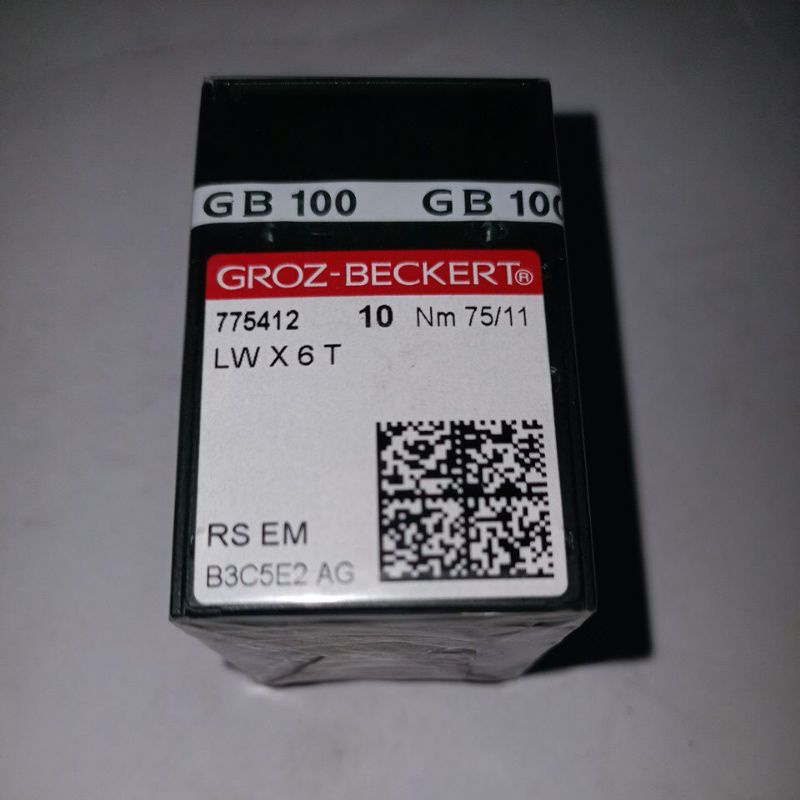 jarum blindstich soom groz beckert LW x 6 T nomor 11