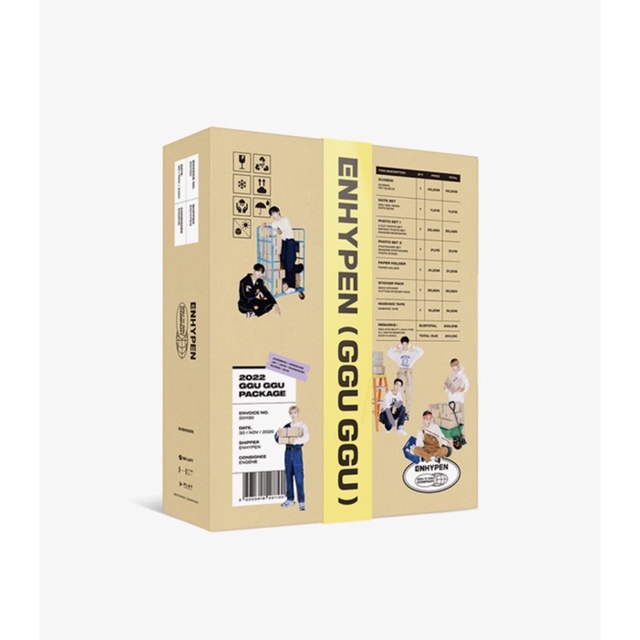 SHARING ENHYPEN GGU GGU PACKAGE 2022