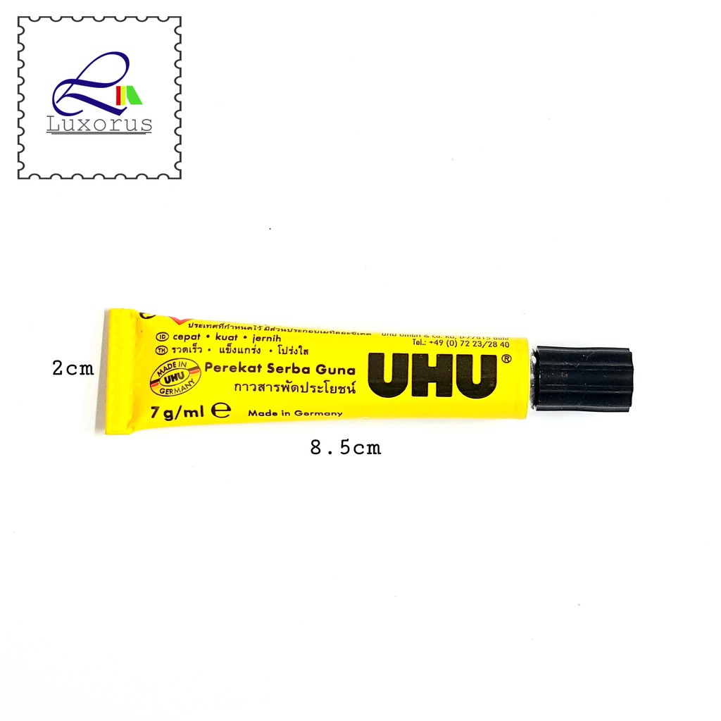 

Lem UHU Cair 7 ml All Purpose Serba Guna