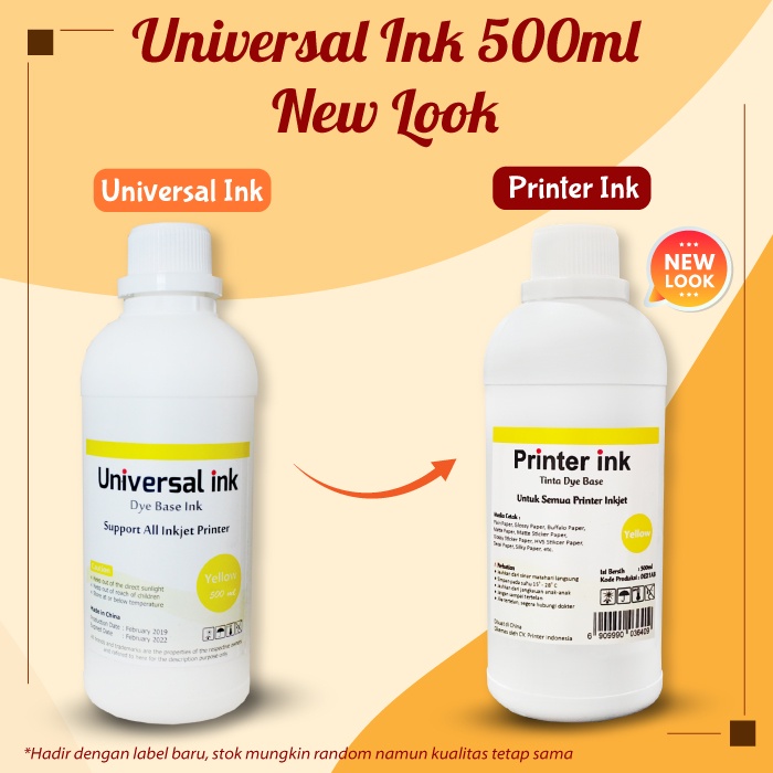 Tinta Epson Isi Ulang 500ml Best Quality